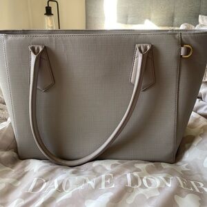 Dagne Dover Gray Tote Bag